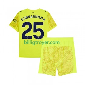 Billige Fotballdrakter Manchester City Gianluigi Donnarumma 25 Keeper Barn Tredjedraktsett 2025/26 Kortermet